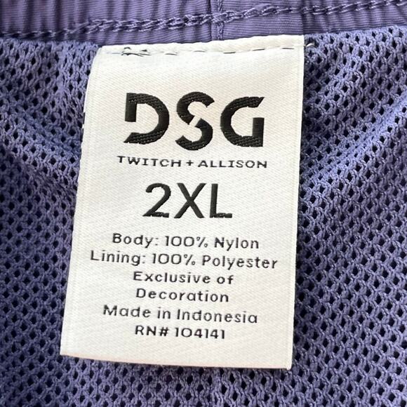 DSG Womens 2XL Purple Life Style Short Outdoors Inseam 6" Lining Shorts NEW - Picture 3 of 8